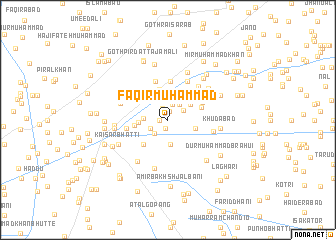 map of Faqīr Muhammad