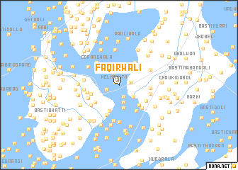 map of Faqīrwāli