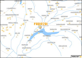 map of Faqīrzai