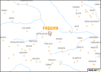 map of Faquira