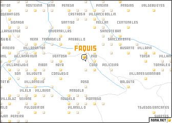 map of Faquís