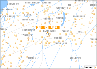 map of Faqu Kalāchi