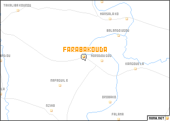 map of Farabakouda