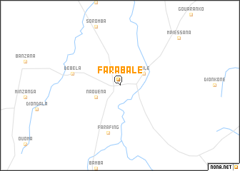 map of Farabalé