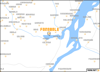 map of Farabalé