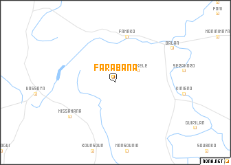 map of Farabana