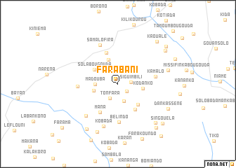 map of Farabani