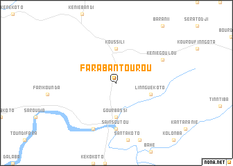 map of Farabantourou