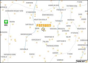 map of Faraban