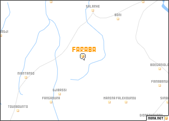 map of Faraba