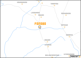 map of Faraba