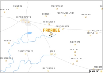 map of Farabee