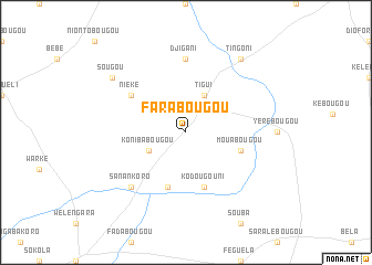 map of Farabougou