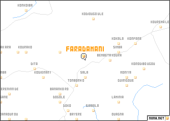 map of Faradamani