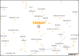 map of Faraday