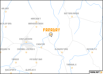 map of Faraday