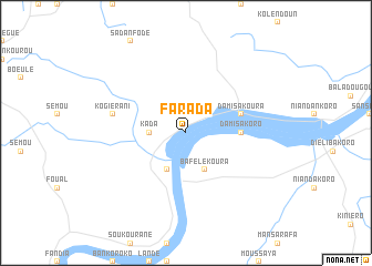 map of Farada