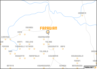 map of Faradian