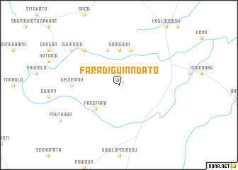 map of Faradiguinndato