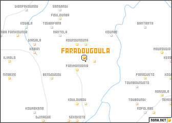 map of Faradougoula