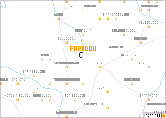 map of Faradou