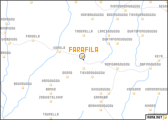 map of Farafila