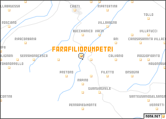 map of Fara Filiorum Petri