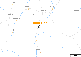 map of Farafing