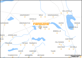 map of Faragona