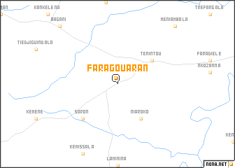 map of Faragouaran