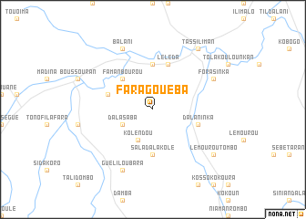 map of Faragouéba