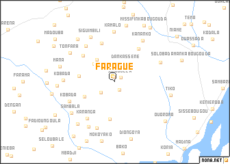 map of Faraguè