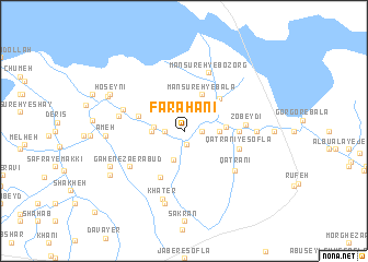 map of Farahānī