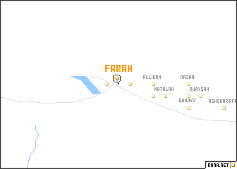 map of Far‘ah