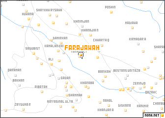 map of Faraj Āwah
