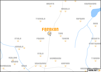 map of Farakan