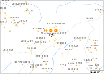 map of Farākhi