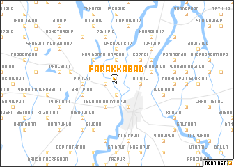 map of Farakkabād