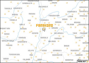 map of Farakoro