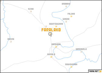 map of Faralako