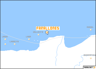 map of Farallones