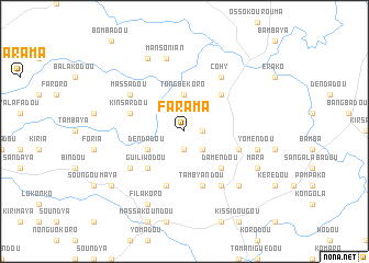 map of Farama