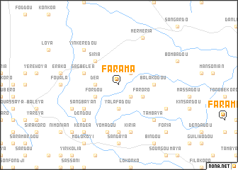 map of Farama
