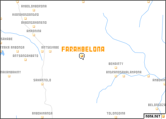 map of Farambelona