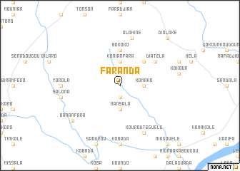 map of Faranda