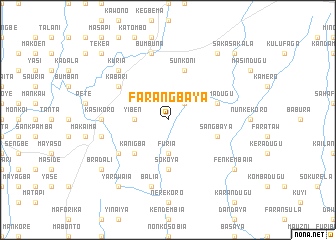 map of Farangbaya