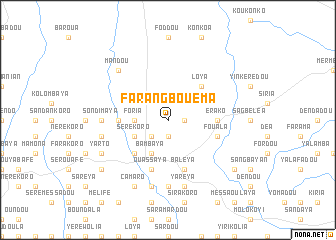 map of Farangbouéma