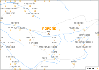 map of Farang