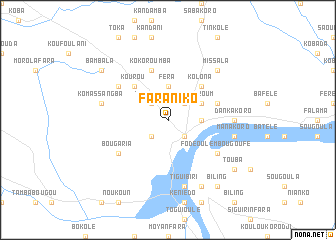 map of Faraniko