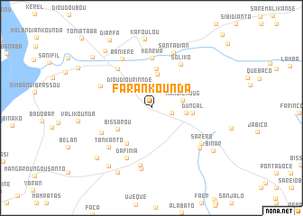 map of Farankounda